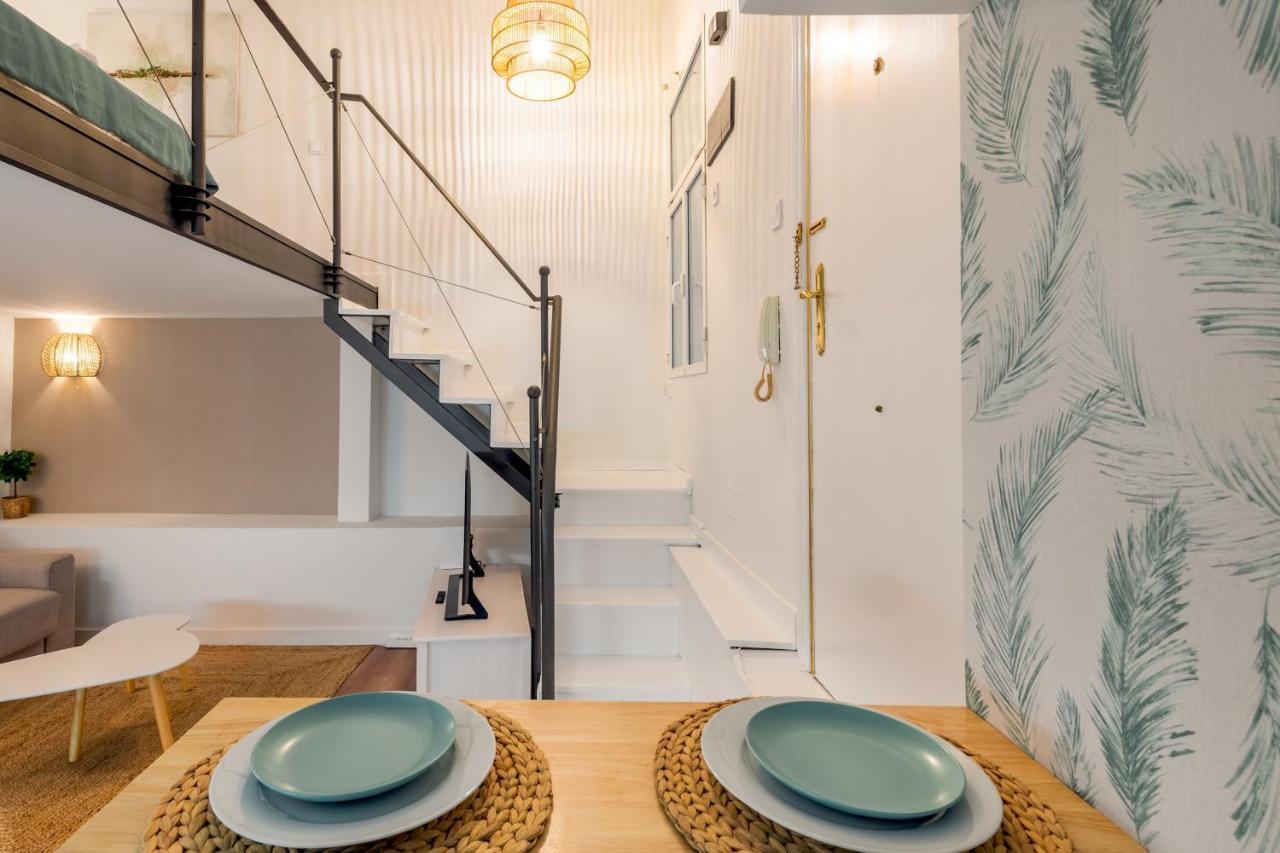1 Bedroom 1 Bathroom Furnished - Lavapies - Duplex Madrid Extérieur photo